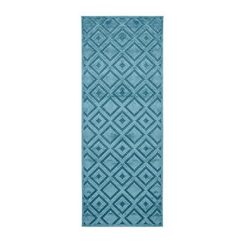 Covor mint rugs shine, 80 x 250 cm, albastru