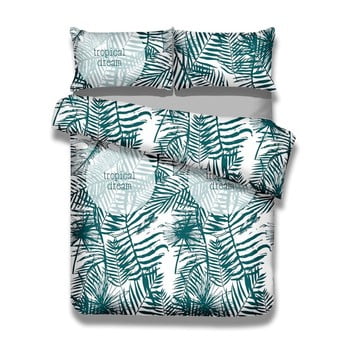 Set 2 huse pentru pilotă și 2 fețe de pernă din bumbac ameliahome averi bush, 135 x 200 cm + 80 x 80 cm