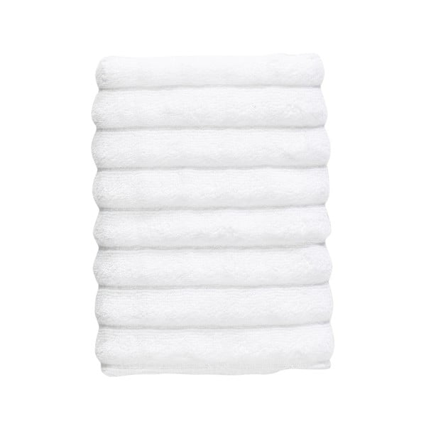 Bílý bavlněný ručník Zone Inu, 70 x 50 cm
