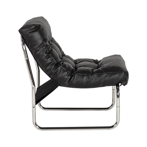 Černé křeslo Kokoon Boudoir