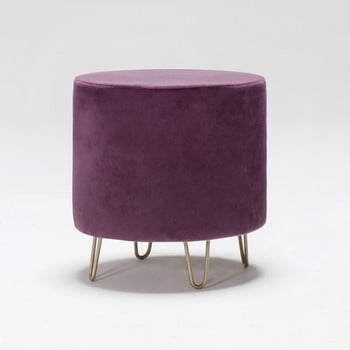 Taburet balcab home ronda, violet