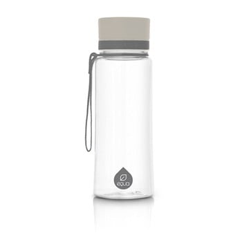 Sticlă equa plain, 600 ml, gri