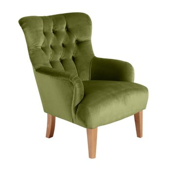 Fotoliu max winzer brandon suede, verde măsliniu