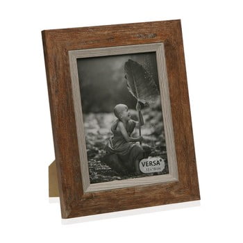 Ramă foto din lemn pentru fotografie versa madera marron, 13 x 18 cm