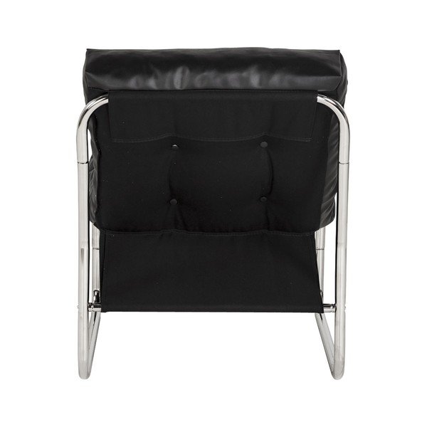 Černé křeslo Kokoon Boudoir