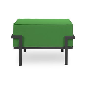 Puf adecvat pentru exterior calme jardin cannes, verde - negru