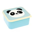 Modrý svačinový box Rex London Miko The Panda