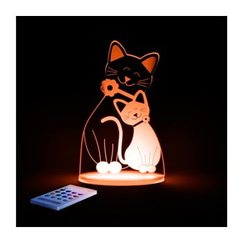 Lampă de veghe cu LED pentru copii Aloka Cat title=Lampă de veghe cu LED pentru copii Aloka Cat