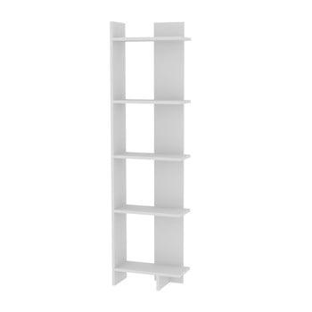 Bibliotecă als white, alb