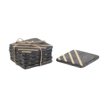 Set 6 suport pahare din marmură inart