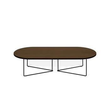Masă de cafea din furnic de nuc temahome