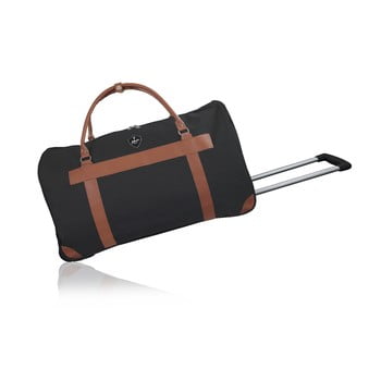 Geantă de voiaj cu roți gentleman farmer oslo, 63 l, negru