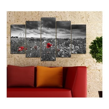 Tablou din mai multe piese insigne permuto, 102 x 60 cm