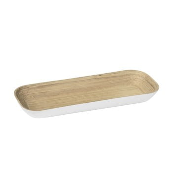 Bol servire din bambus premier housewares kyoto white large
