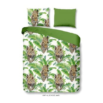 Lenjerie de pat din 100% bumbac good morning jungle, 140 x 200 cm