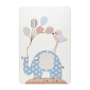 Covor pentru copii spotty elephant, 133 x 190 cm, albastru deschis