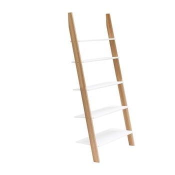 Raft în formă de scară ragaba ashme, lățime 85 cm, alb