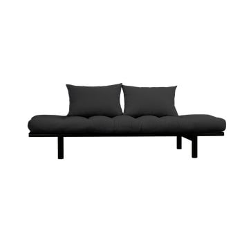 Canapea karup design pace black/dark grey