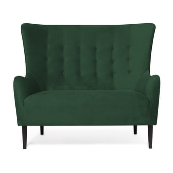Canapea cu 2 locuri vivonita blair emerald, verde