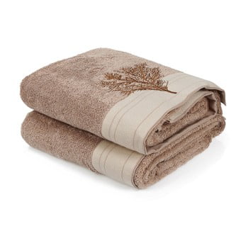 Set 2 prosoape baie infinity, 70 x 140 cm