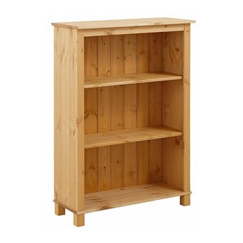 Bibliotecă joasă din lemn masiv de pin støraa pinto