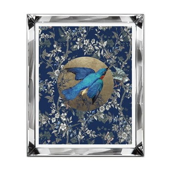 Tablou JohnsonStyle The Blue Bird, 51 x 61 cm