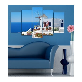 Tablou din mai multe piese 3d art ocean breeze, 102 x 60 cm
