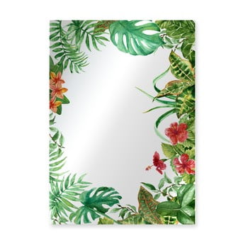 Oglindă surdic espejo decorado tropical monstera frame, 50 x 70 cm