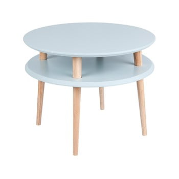 Măsuță de cafea ragaba ufo, Ø 57 cm, gri deschis