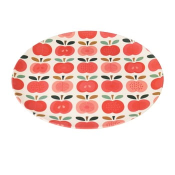 Farfurie din bambus rex london vintage apple, ⌀ 25 cm