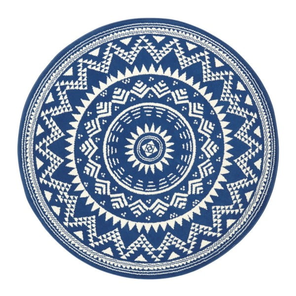 Modrý koberec Hanse Home Celebration, ⌀ 200 cm