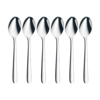 Set 6 lingurițe pentru espresso din oțel inoxidabil Cromargan® WMF, lungime 10,8 cm