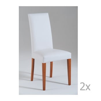 Set 2 scaune de bucătărie Castagnetti Tempi, alb title=Set 2 scaune de bucătărie Castagnetti Tempi, alb