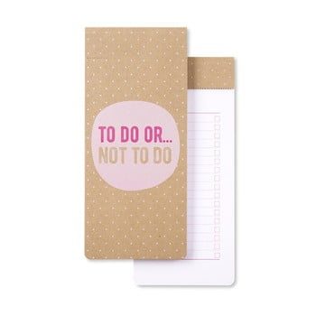Caiet notițe GO Stationery To Do Or Not