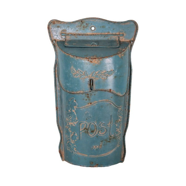 Modrá poštovní schránka Antic Line Lettres Bleue