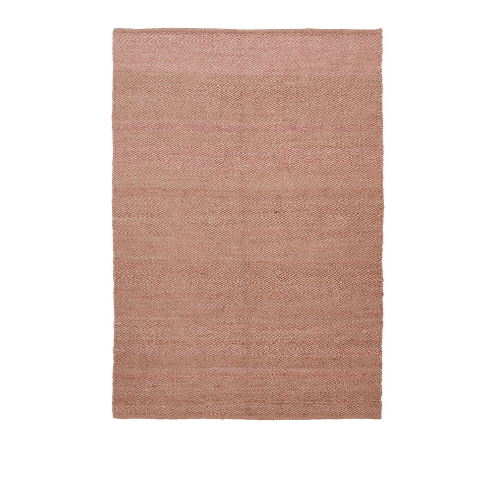 Jutový venkovní koberec v lososové barvě 160x230 cm Sallova – Kave Home