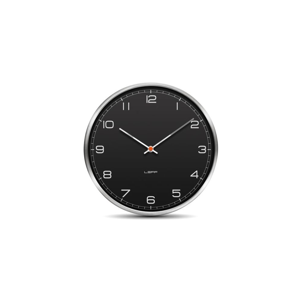 Nástěnné hodiny Arabic Black, 45 cm