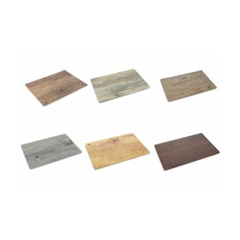 Set 6 suporturi pentru farfurii villa d´este legno
