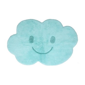 Covor pentru copii nattiot nimbus, 75 x 115 cm, albastru