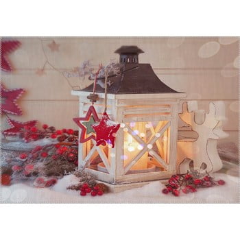 Covor Vitaus Christmas Period Small Lantern, 50 x 80 cm