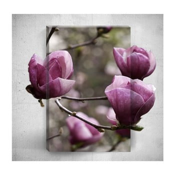 Tablou de perete 3d mosticx autumn tree flowers, 40 x 60 cm