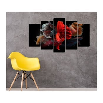 Tablou din mai multe piese 3d art garruto, 102 x 60 cm