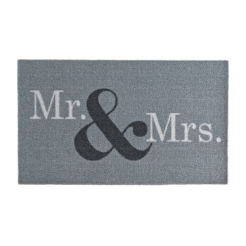 Covor hanse home design mr and mrs, 50 x 70 cm, gri