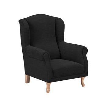 Fotoliu pentru copii kicoti comfort, negru