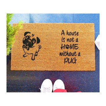 Preș Doormat Pug, 70 x 40 cm