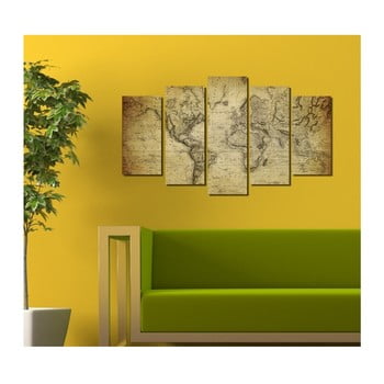Tablou din mai multe piese 3d art darma, 102 x 60 cm