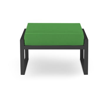 Puf adecvat pentru exterior calme jardin nicea, verde - negru