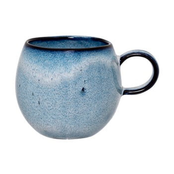 Cană din ceramică bloomingville sandrine, 240 ml, albastru