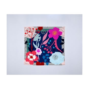 Eșarfă damă madre selva asian flowers, 55 x 55 cm