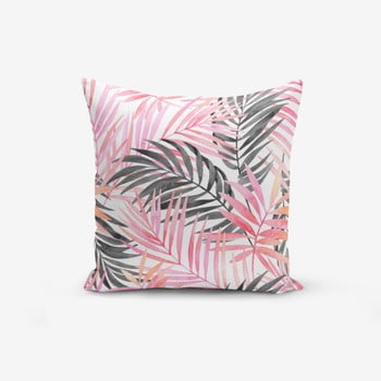 Față de pernă minimalist palm, 45 x 45 cm